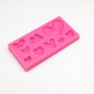 Molde silicona san valentin x 9 cav