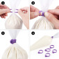 Cauchos para mangas x 24 pcs