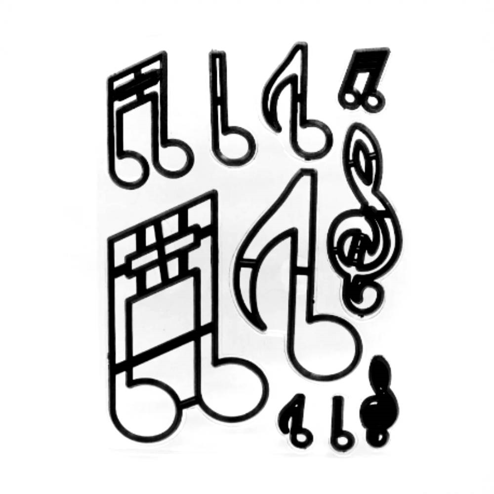 Juego cortadores notas musicales