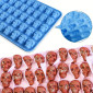 Molde silicona calaveras gomitas