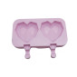 Molde paleta corazon geometrico x 2