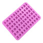 Molde silicona gomitas frutas x 66