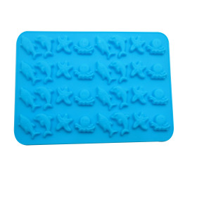Molde silicona animales del mar x32