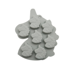 Molde unicornios x 7