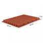 Molde silicona mini tableticas x 40 cav 