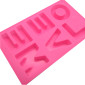 Molde silicona letras Love Me