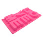 Molde silicona letras Love Me