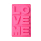 Molde silicona letras Love Me