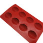 Molde silicona huevo decorado x8