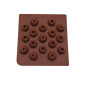 Molde choco fancy ring x 17 Cav