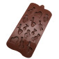 Molde silicona choco musical 
