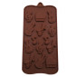 Molde silicona choco musical 