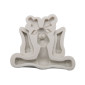 Molde silicona reno 3D
