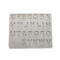 Molde silicona picks letras