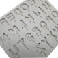Molde silicona picks letras