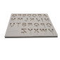 Molde silicona picks letras