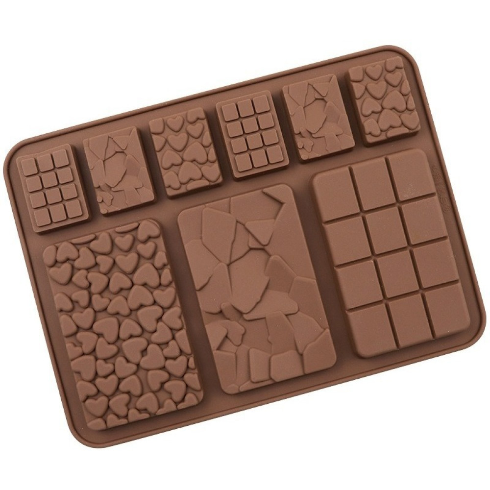Molde chocolatinas variadas x 9 cav