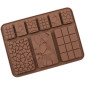 Molde chocolatinas variadas x 9 cav