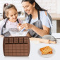 Molde chocolatina grande y pequeña