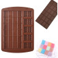 Molde chocolatina grande y pequeña
