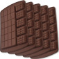 Molde chocolatina grande y pequeña