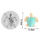 Molde silicona tortuga de mar 
