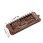 Molde chocolatina rocas