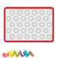 Tapete silicona mini para macarons 