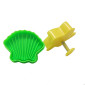 Cortadores push conchas de mar x 4
