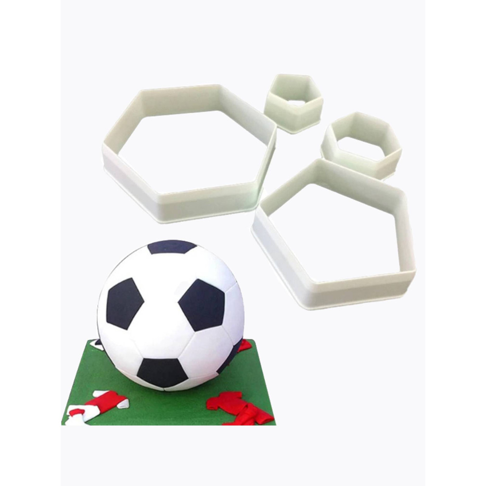 Juego cortadores balón fútbol x 4 pcs 