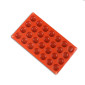 Molde silicona postre ovalo x 24 cav
