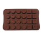 Molde choco trufas variadas x 24 cav 