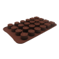 Molde choco trufas variadas x 24 cav 