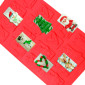 Molde silicona galleticas navideñas x 16
