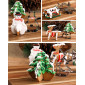 Juego cortadores navideños 3D x 8 pcs