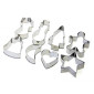 Set cortadores navideños x 8 pcs