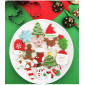 Juego cortadores navideños x 14 pcs