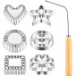 Set moldes para freir x 6 pcs 