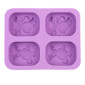 Molde jabón Mickey mouse x 4 Cav