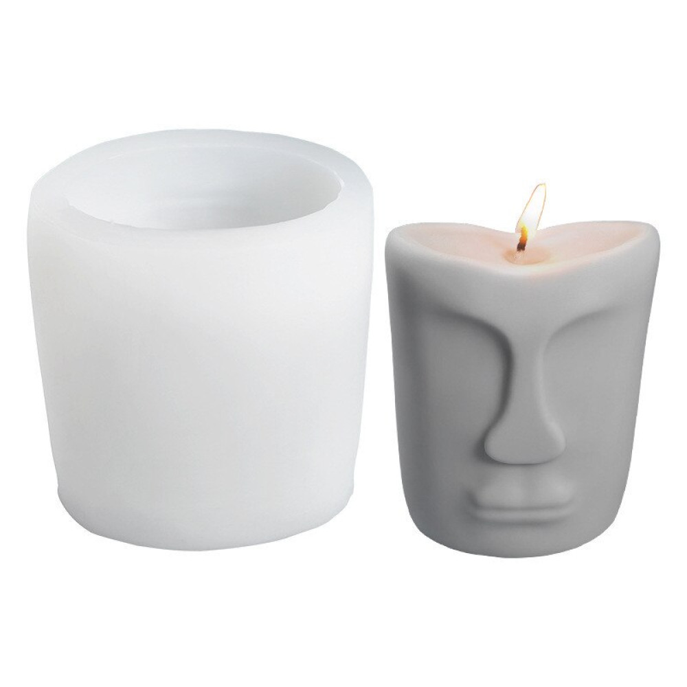 Molde para velas cara ancha
