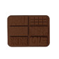 Molde barras chocolate variadas x 6 cav
