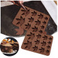 Molde choco marihuana x 12 cav