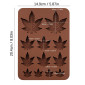 Molde choco marihuana x 12 cav