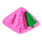 Molde silicona árbol navidad x 3 cav