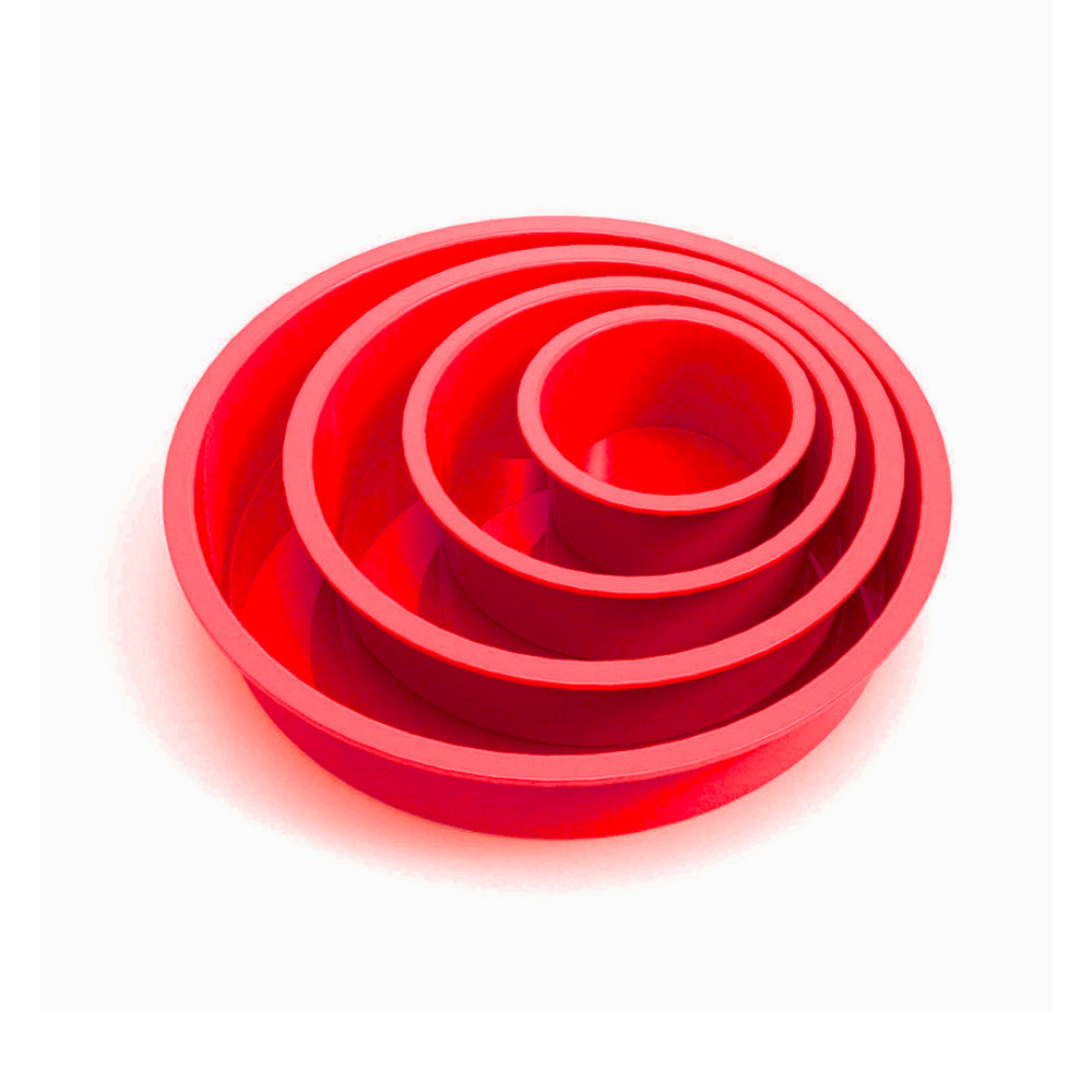 Set moldes redondos ponque x4