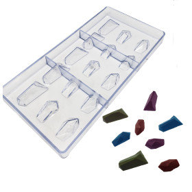 Molde policarbonato cristales x 21 Cav