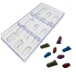 Molde policarbonato cristales x 21 Cav