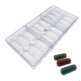 Molde policarbonato deditos x 18 Cav 