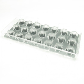Molde policarbonato choco diamante x 21 Cav
