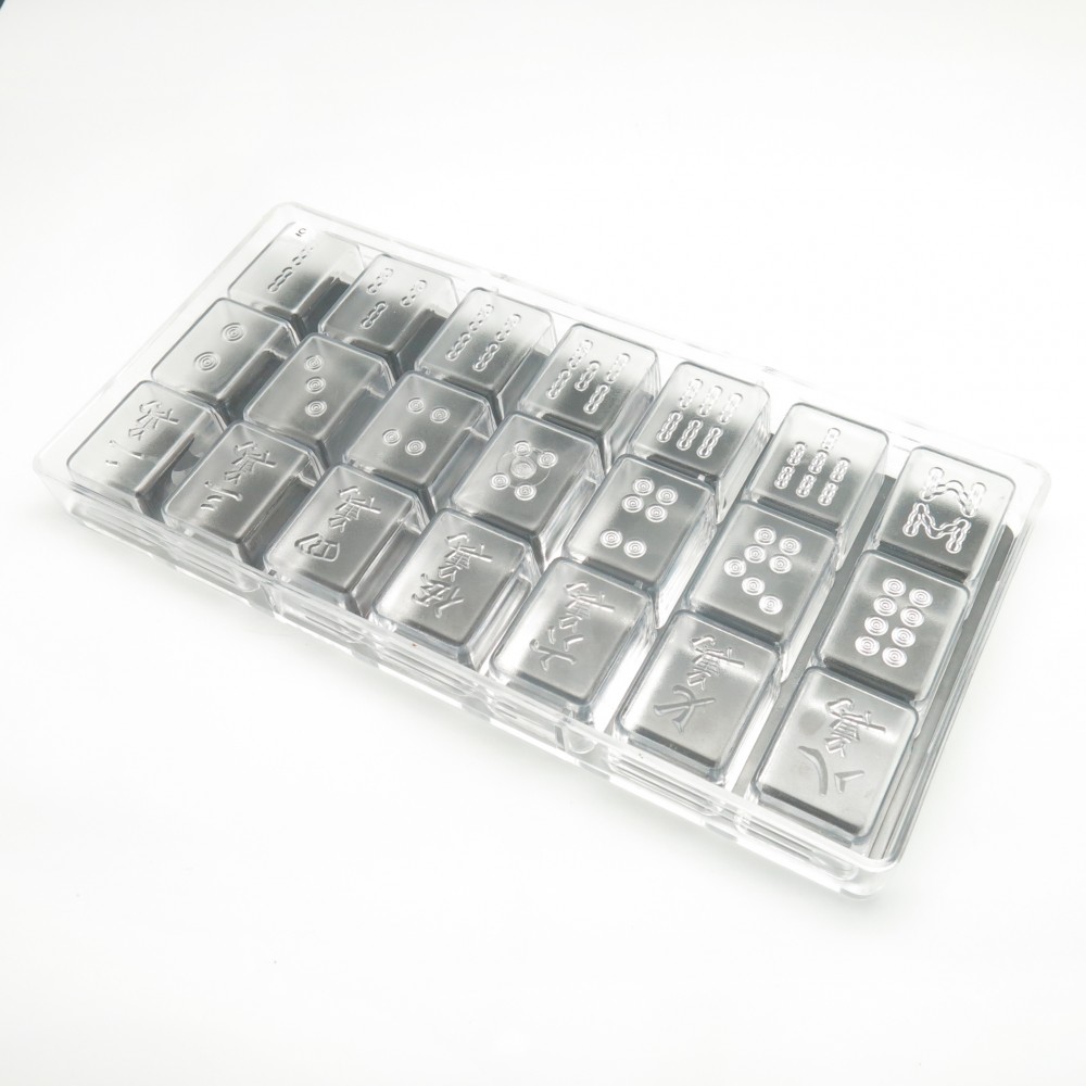 Molde policarbonato domino chino x 21 Cav